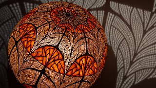 Making Of Nepenthis by Calabarte | From a Gourd To The Fractal Lamp