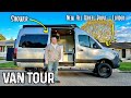 All New 2023 Sprinter All Wheel Drive Custom Camper Van Build with Shower