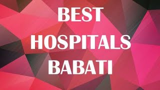 Hospitals in Babati, Tanzania