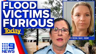 Flood victim trapped on roof angry at SES rejection of ADF help | 9 News Australia