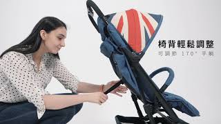 旅行必備！easywalker Buggy XS三折口袋登機車