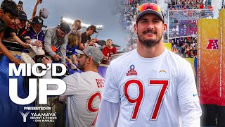 Mic'd Up: Joey Bosa Jokes With George Kittle At Pro Bowl | LA Chargers