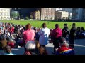 Drumming and singing at the Kitchi Blanket Exercise 2017 (3:20)