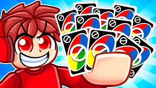 Getting BANNED Cards in Roblox UNO!