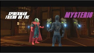 Spiderman Friend or Foe: Mysterio boss fight