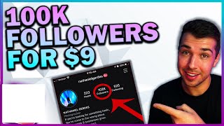 I Bought 100,000 Instagram Followers for $9, and this is what happened...