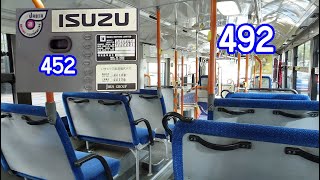 きょうのバスたち宮崎交通。452・492乗り。k195