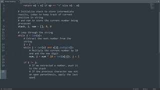 Leetcode 224. Basic Calculator in Python | Python Leetcode | Python Coding Tutorial | Python ASMR