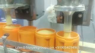 Automatic Powder Filling Machine for Container, #Jar, #powderfilling - Filsilpek - +919054294961