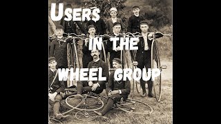 Adding user to wheel group