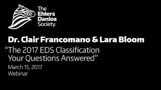 2017 EDS Classification - Your Questions Answered