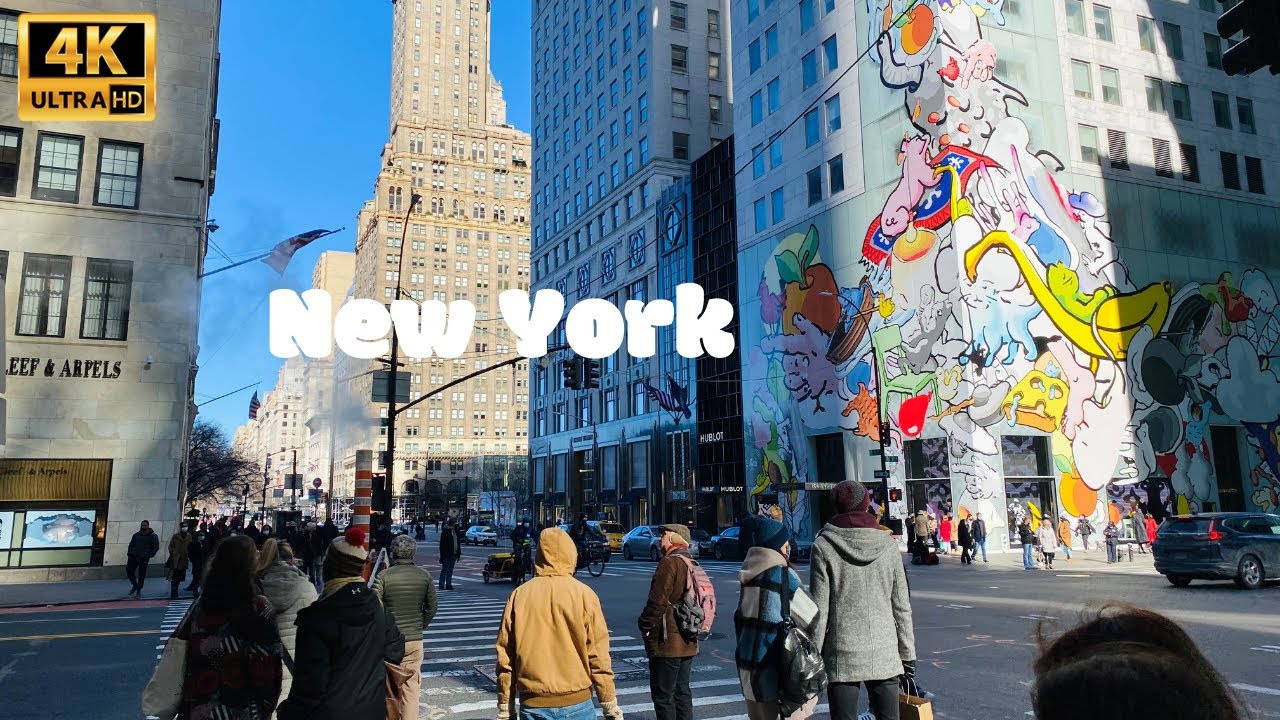 [4K]🇺🇸NYC Walk🗽5th Ave Of Manhattan | Top Attractions, Famous Landmarks ...