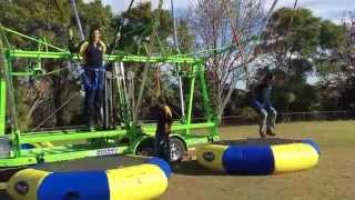 Planet Entertainment Bungee Trampoline Extreme with T.G.
