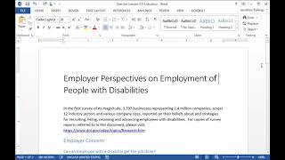 Creating Accessible Documents with Microsoft Word Lists