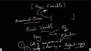 Lecture 90: Omitted Variable Bias, Model Specification and Proxy Variable