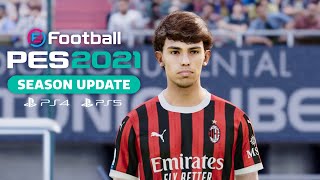 أقوى أوبشن فايل بيس 2021 الانتقالات الجديدة والأطقم المحدثة | PES 2021 OPTION FILE 2025 PS4 PS5 PC