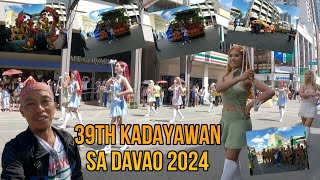 39TH KADAYAWAN SA DAVAO 2024 PARADE | INDAK INDAK SA KADALANAN