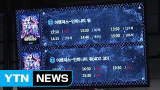 '어벤져스3' 역대 21번째로 천만 관객 돌파 / YTN