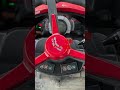 ヤンマー tractor のエンジン始動とハンドルのチルト動画