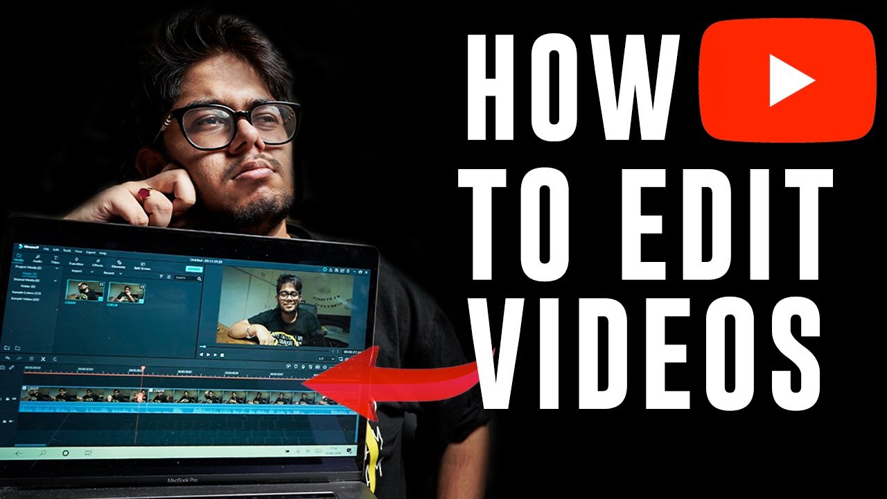 How To EDIT VIDEOS For YOUTUBE! | BASIC EDITING FOR BEGINNERS! - YouTube