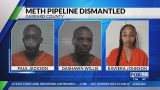 3 arrested, Lancaster meth pipeline supply takes huge hit
