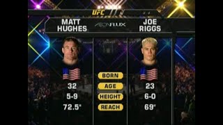 Matt Hughes vs Joe Riggs