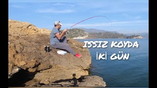 ISSIZ KOYDA BALIK AVI VE KAMP/Çok değişik balıklar yakaladım