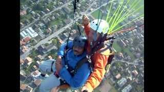 PRANAV RAJA FATHER  DOING PARAGLIDE IN SWITZERLAND