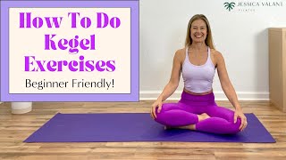 How To Do Kegel Exercises - Beginner Friendly!