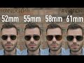 Randolph Aviator Size Comparison 52mm vs 55mm vs 58mm vs 61mm