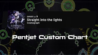 [ Pentjet Custom Chart ] Straight into the lights [ Pentjet 創作譜面 Expert 9 ]