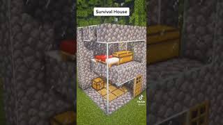 Minecraft | How to Build a Simple Survival House | Starter House