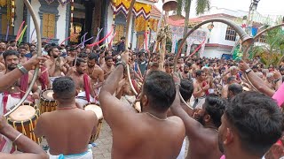 ഒരടിപൊളി മേളം @ ഒളരിക്കര വേല #pandimelam #melam #olarikkaravela #godsowncountry #kerala