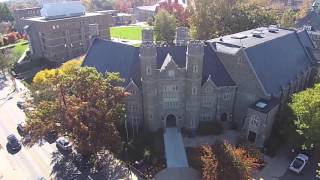 West Chester University view from above