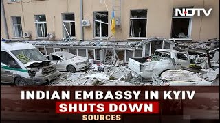 Indian Embassy In Ukraine Capital Kyiv Shuts