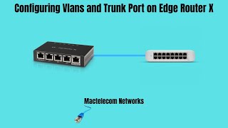 Configuring Vlans and Trunk Port on Edge Router X