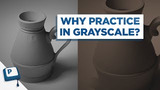 Why Practice Digital Painting in Grayscale?