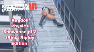 CoD: Modern Warfare III (2023) Ragdoll Physics Showcase pt 3 (Rhea Ripley Edition)