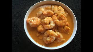 Sungta Hummana | Shrimp in Coconut \u0026 Asafoetida (Hing) sauce (gravy) | Konkani Style Prawn Curry |