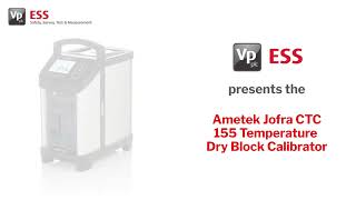 Ametek Jofra CTC 155 Temperature Dry Block Calibrator