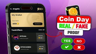 🪙 CoinDay - Rewards \u0026 Gift Cards Real or Fake | Payment Proof | Referral Code