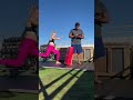 I surprised my training partner with a low kick! 🔥