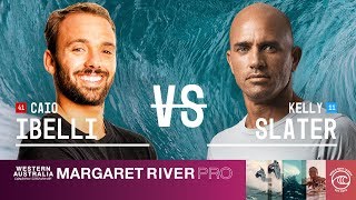 Caio Ibelli vs. Kelly Slater - Round of 16, Heat 3 - Margaret River Pro 2019