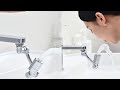 Rotating 1080° Robotic Arm Faucet Review 2022