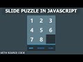 Coding A Slide Puzzle Game In Javascript