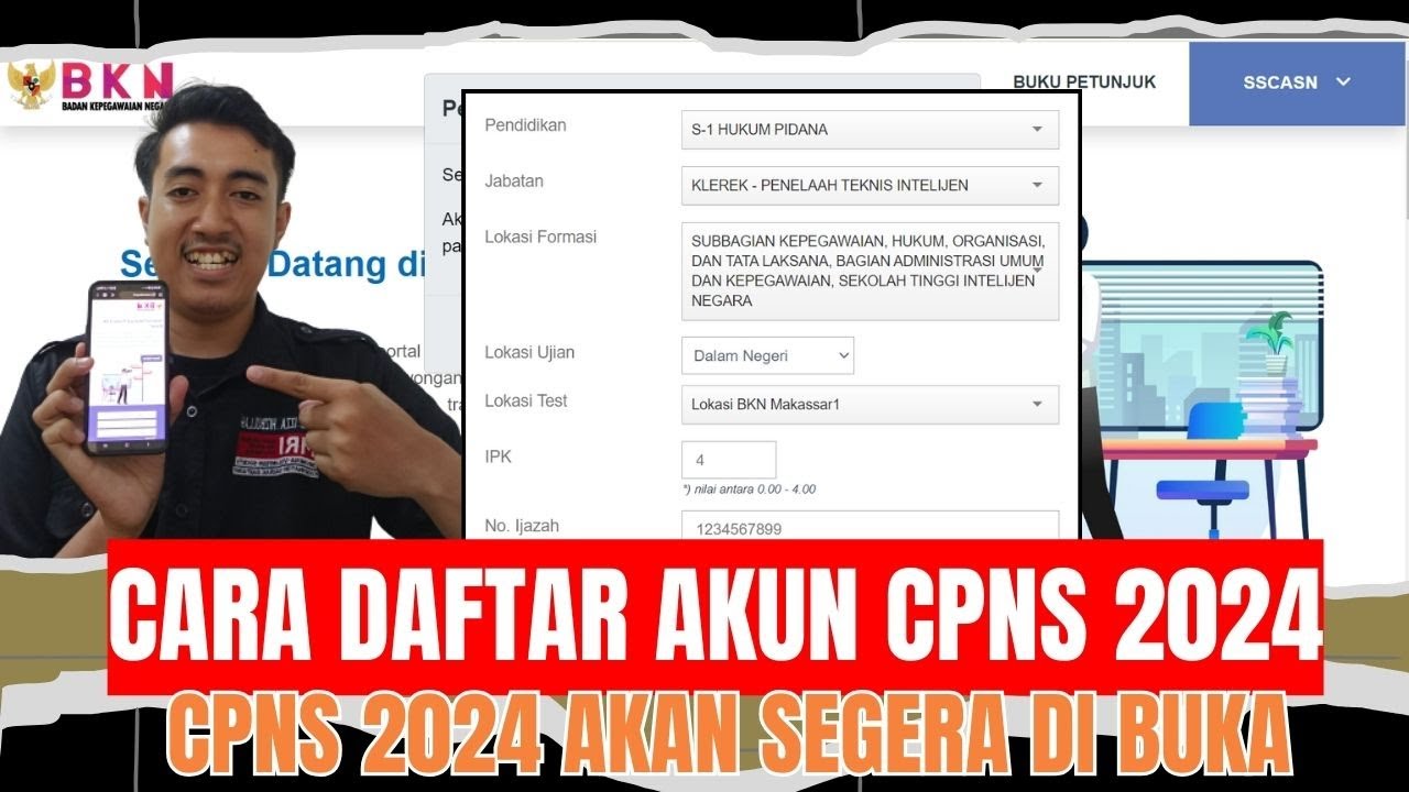 Full Cara Daftar Cpns 2024 Mulai Dari Pembuatan Akun Sscasn Hingga
