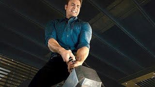 Avengers: Age of Ultron (2015) Hindi - Lifting Thor's Hammer Scene (4/10) | Movie Clips In Hindi