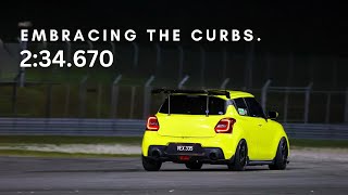 2:34.680 new PB for Suzuki Swift Sport ZC33S on Sepang International Circuit