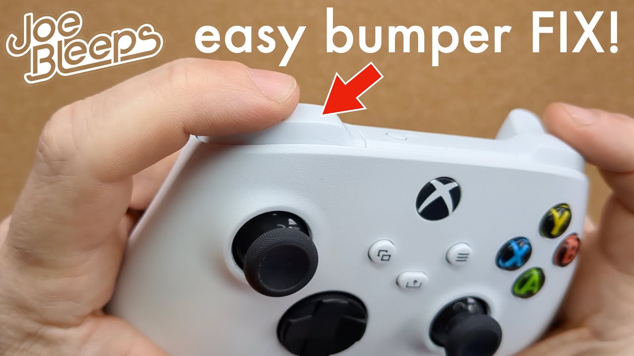 How To Fix Broken Bumpers On Xbox Series S Or X Controller - No New ...