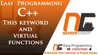 Virtual Function and This Pointer -Day 11-Easy Programming
